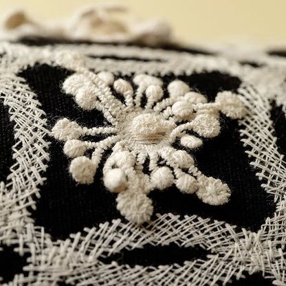 Handcrafted Sea Anemone Black Tea & Cup Mat